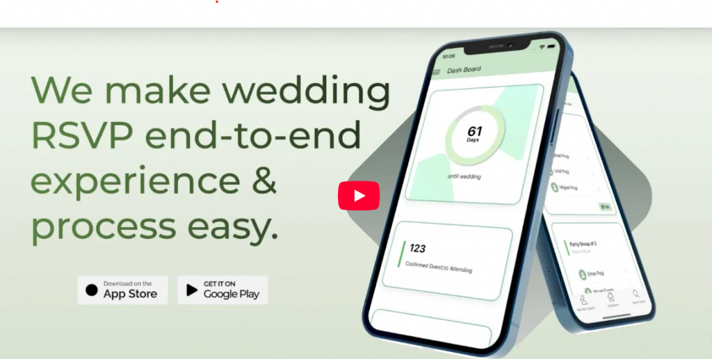 Wedding RSVP Response Apps