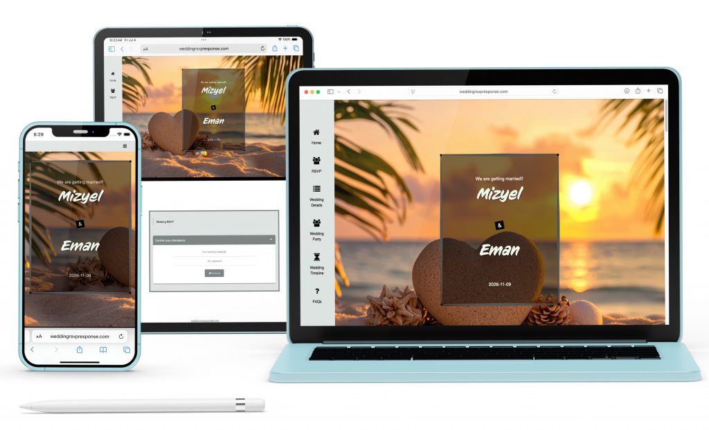 wedding website - destination 02